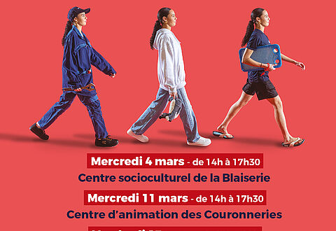 Affiche "Job dating - Emplois saisonniers"