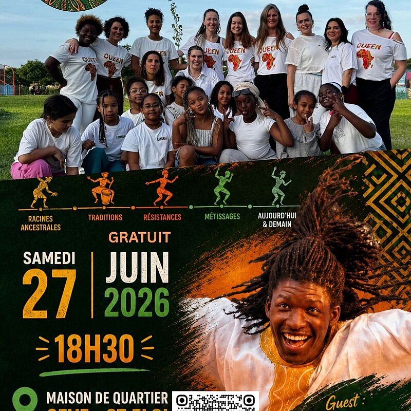 Spectacle de fin d'année Afro Dance de Poitiers