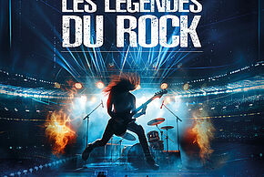 affiche du spectacle "15 000 voix pour les légendes du Rock"