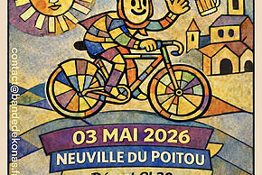 On pédale au Marché de Neuville et on y déjeune !