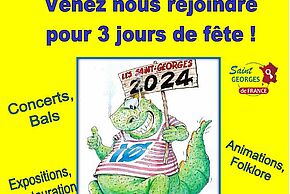 Fête des Saint-Georges-de-France Du 31 mai au 2 juin 2024