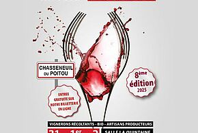 Affiche Salon Vitisaveurs - Vins et Gastronomie