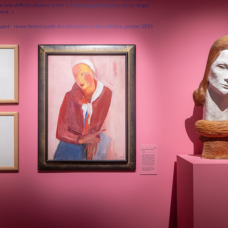 Visite de l'expo "Sarah Lipska. L'art dans tous ses éclats"